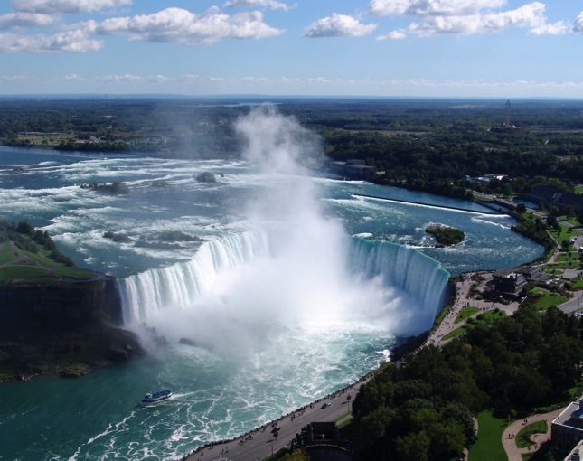 Niagara Falls Horseshoe Falls view